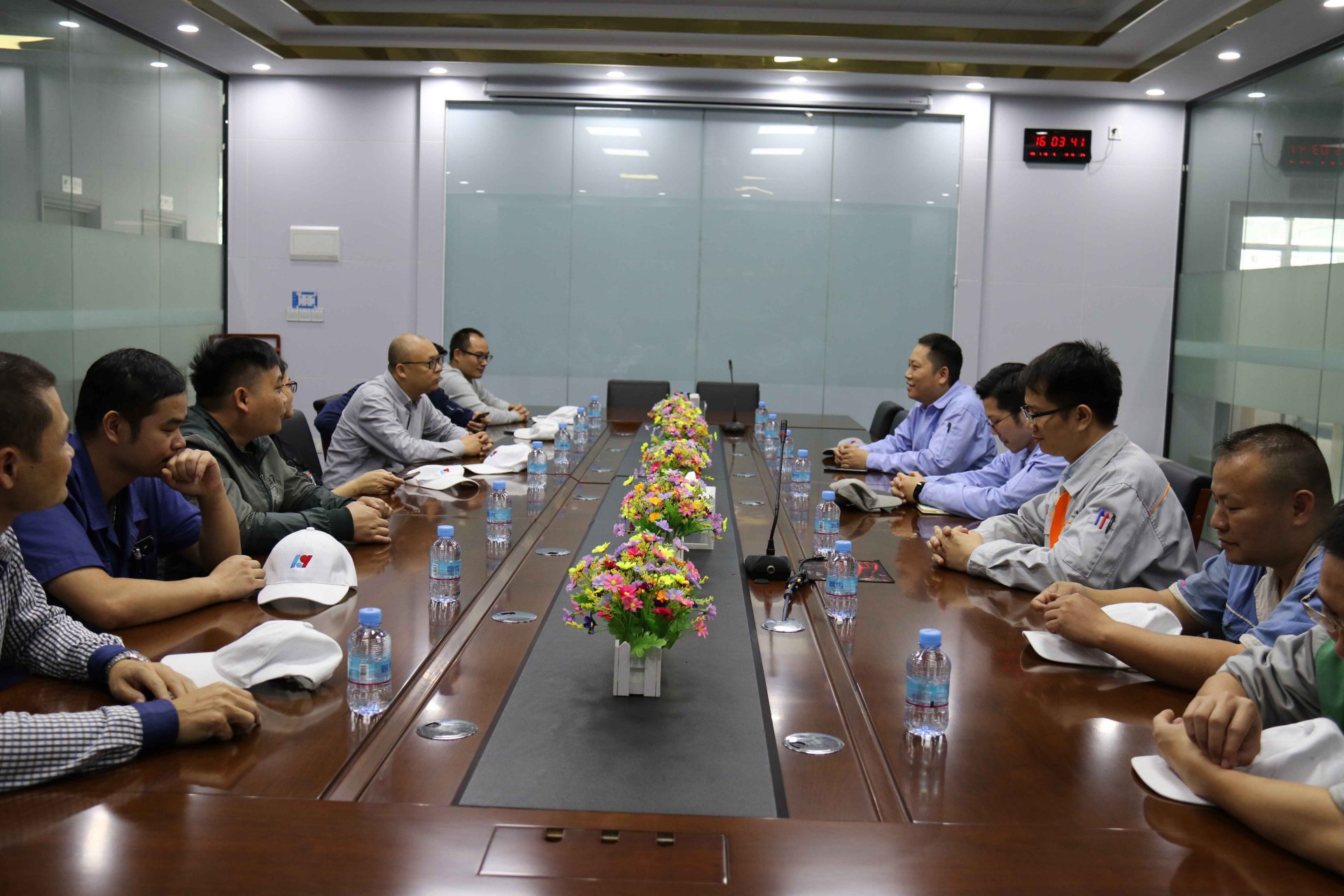 Hongtian Technology Company Visited Our Company